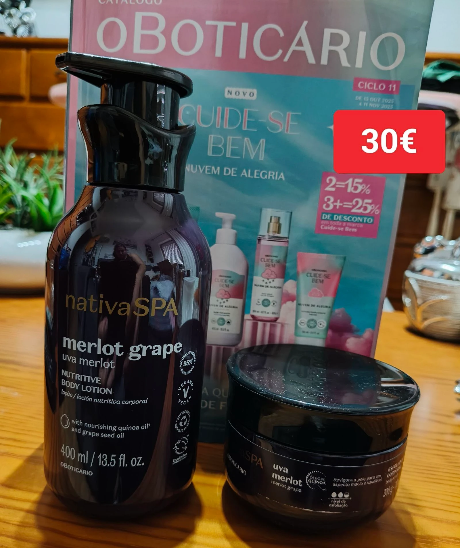 Conjunto Boticário 